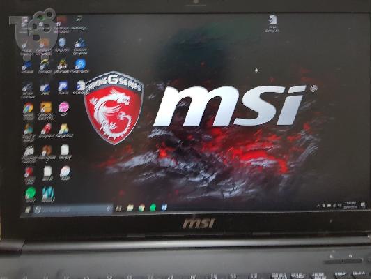 MSI 15,6 ιντσών παιχνιδιών LAPTOP